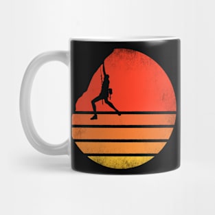 Vintage Rock Climbing Bouldering Mug